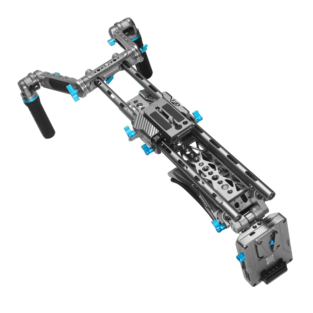 Kondor Blue Shoulder Rig Pro MKII (Gold Mount)(Space Gray)