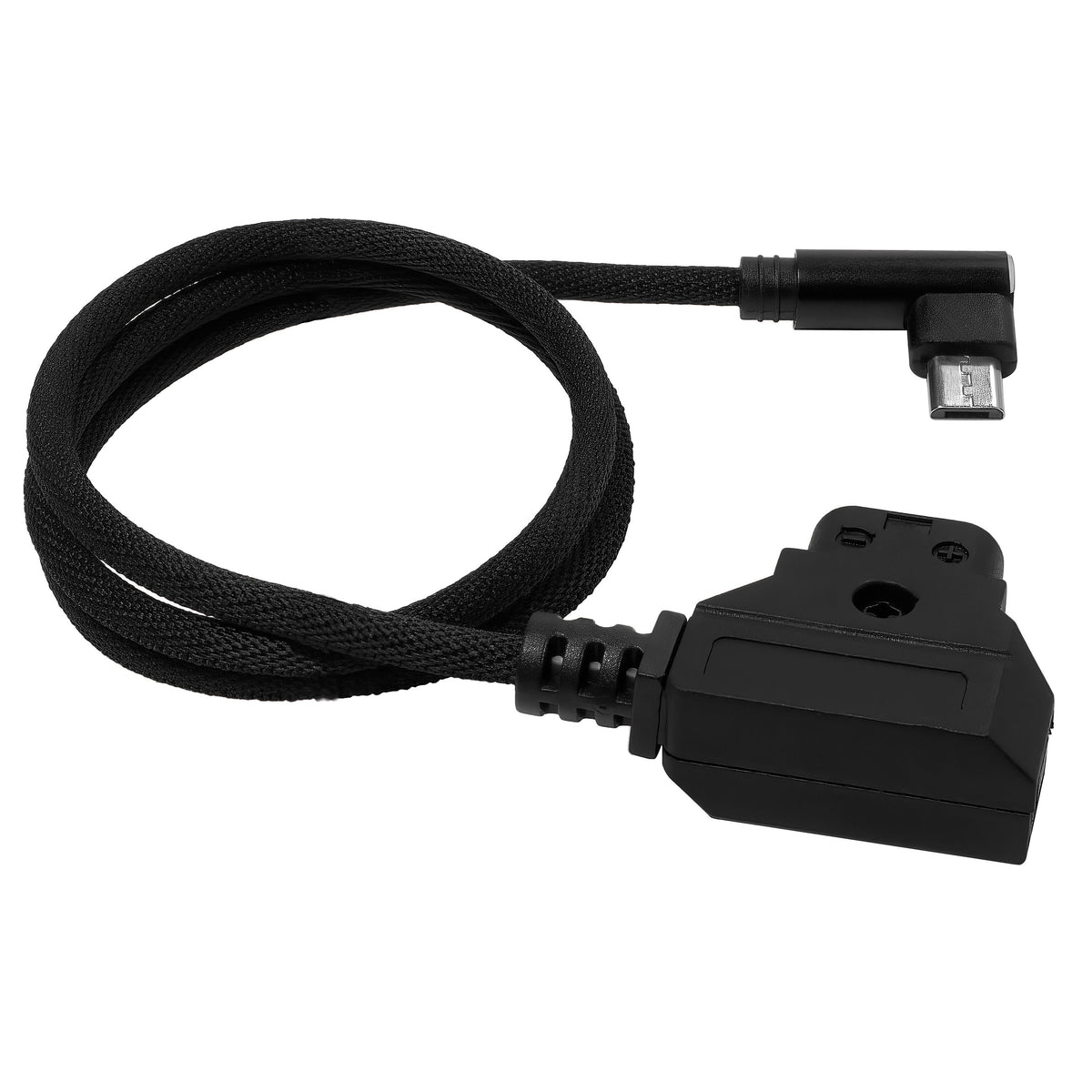 Kondor Blue 18" D-Tap to Micro USB (Right Angle) for Nucleus Nano (Unregulated)