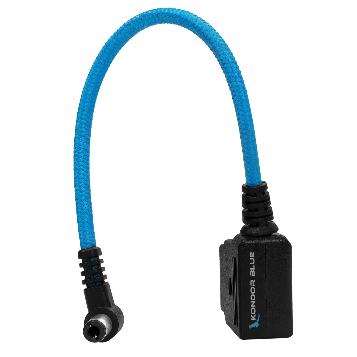 Kondor Blue 6" Male DC Barrel to Female D-Tap Power Adapter Cable (Kondor Blue)