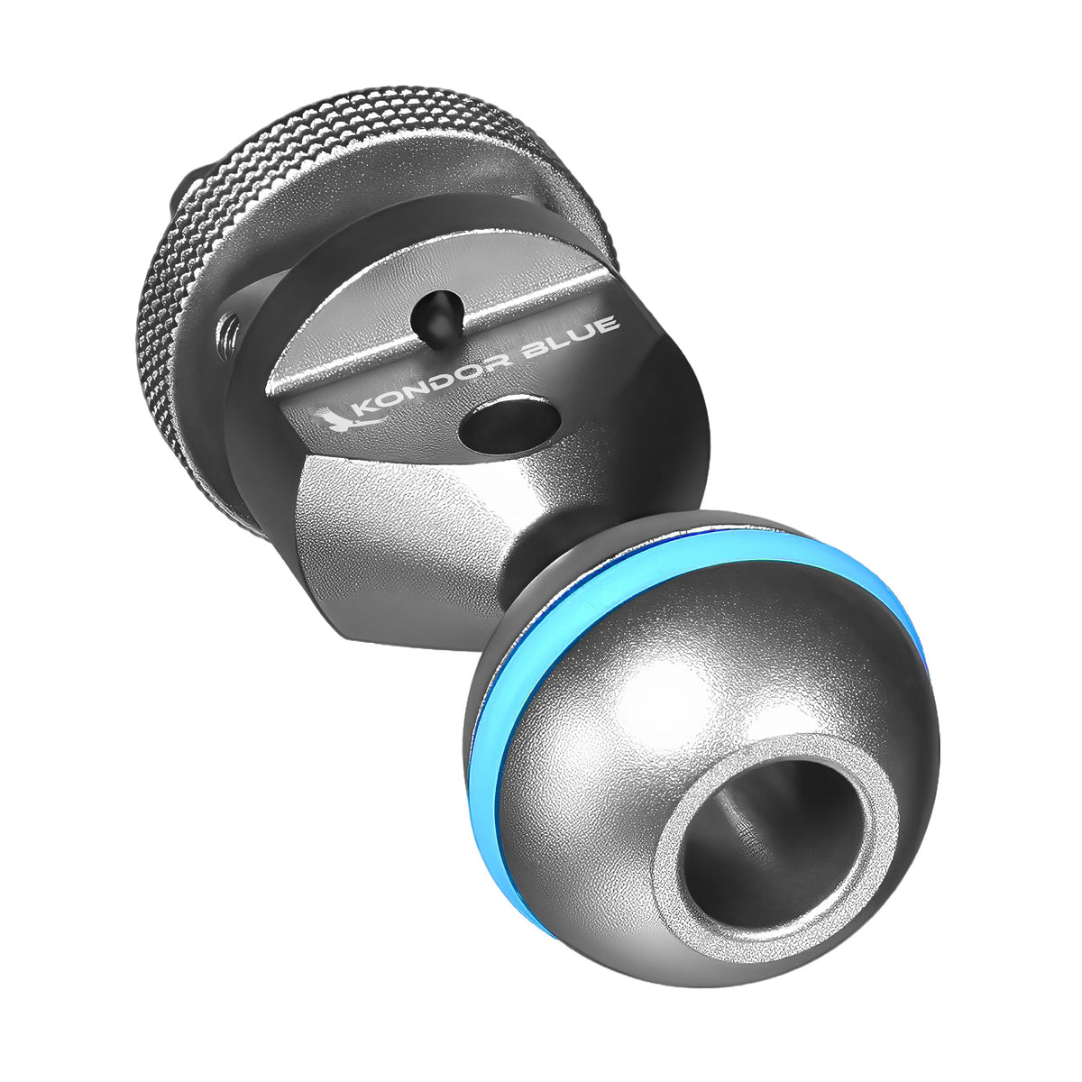 Kondor Blue Ball Head to Cold Shoe Mount for Magic Arms