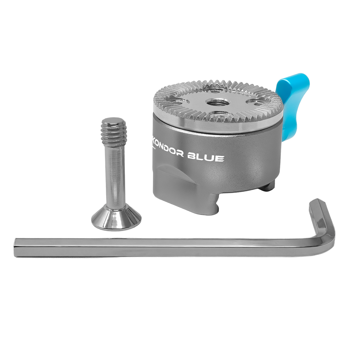 Kondor Blue NATO Clamp to ARRI Rosette (Space Gray)