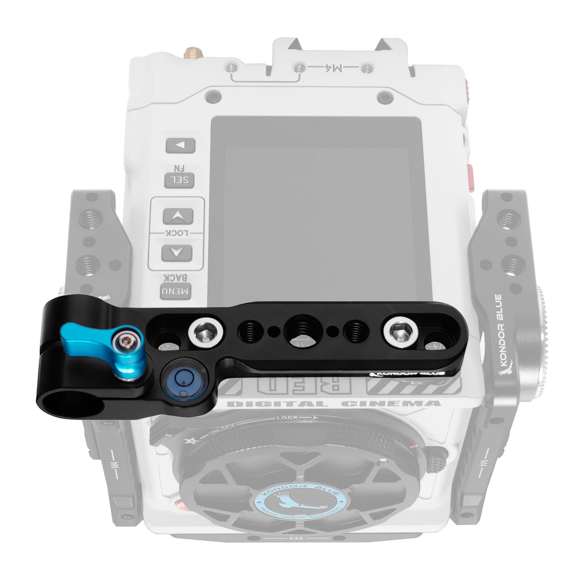 Kondor Blue RED Komodo X Top Plate