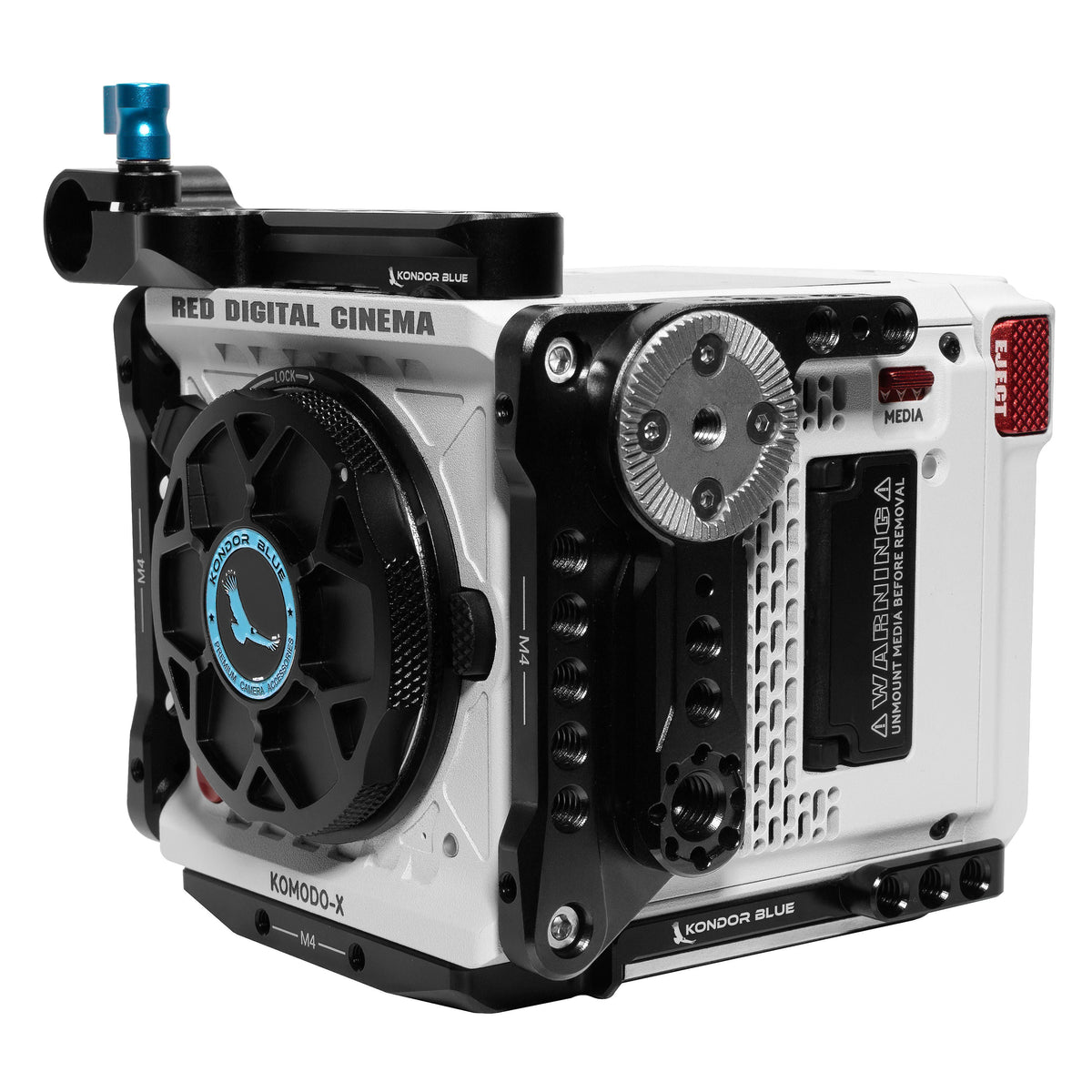 Kondor Blue RED Komodo X Cage with Top Handle