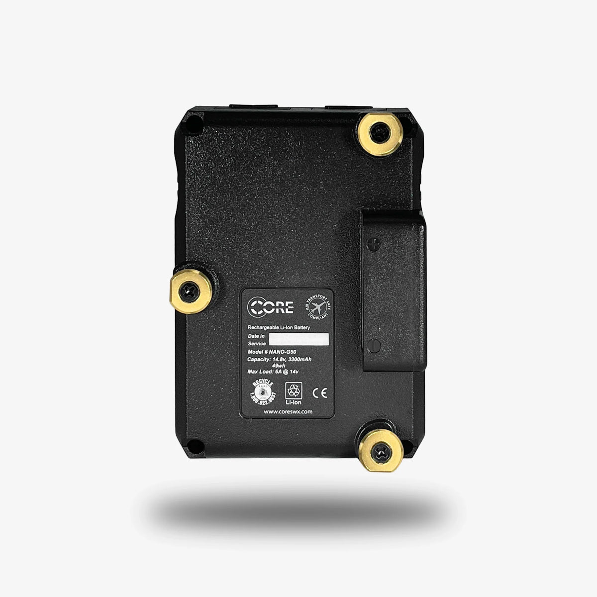 Core SWX NANO Micro 50 Lithium-Ion Battery (V-Mount)