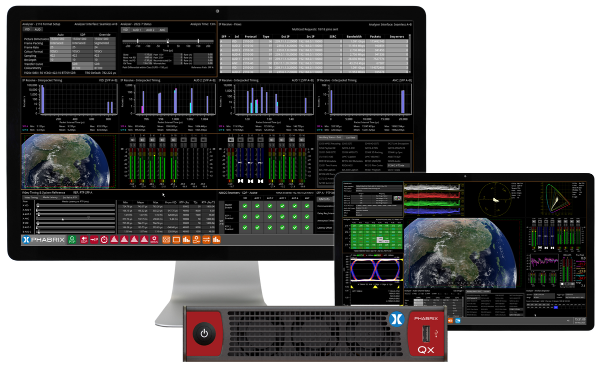 Phabrix PHQXK2 19" rackmount kit (2x QX/QXL chassis)
