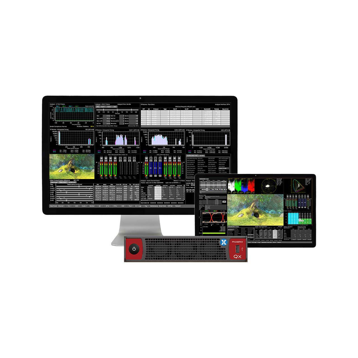 Phabrix PHQX01-3G Qx 1U SD*/HD/2K SDI Rasterizer, Analyser only