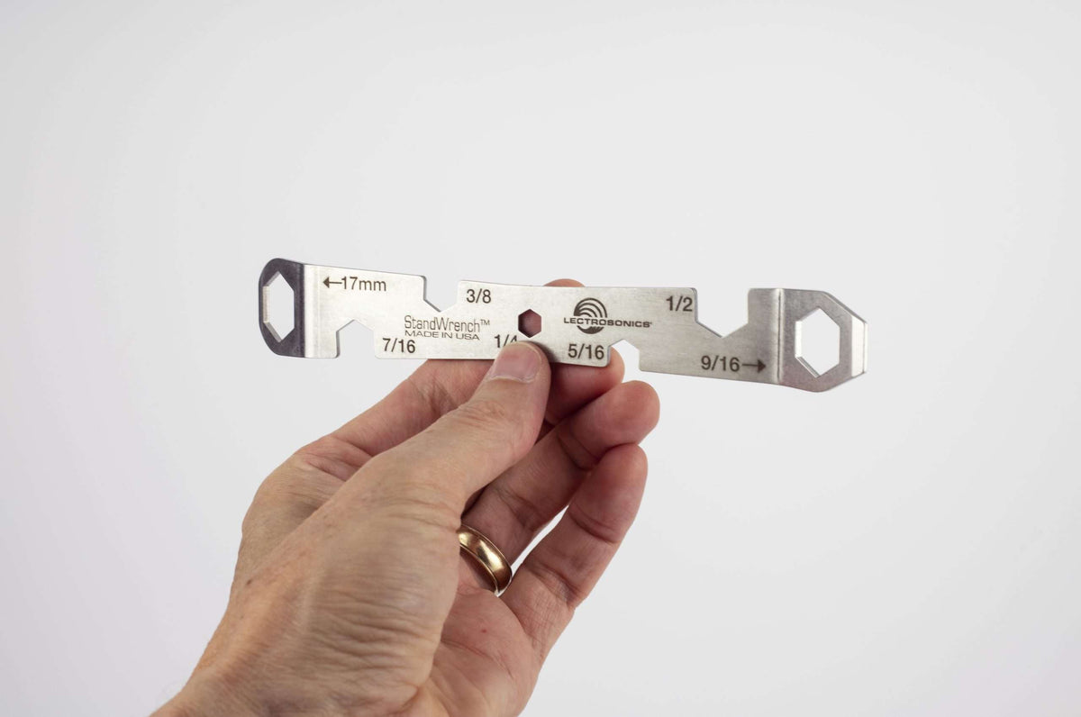 Lectrosonics Single STANDWRENCH, Stainless Multi Tool