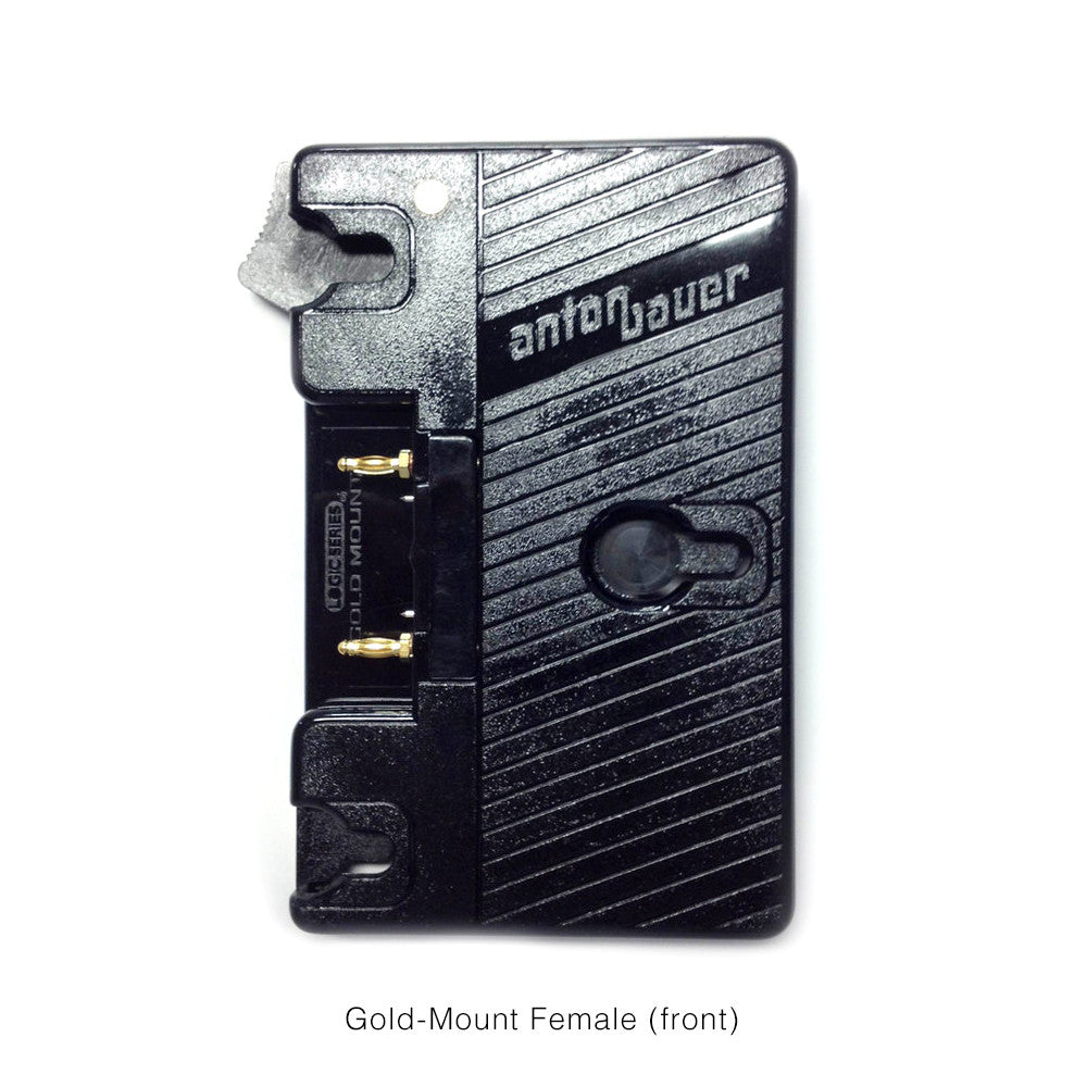 Teradek Tomhawk or Arrow-X Gold-Mount Battery Plate - Male Gold-Mount