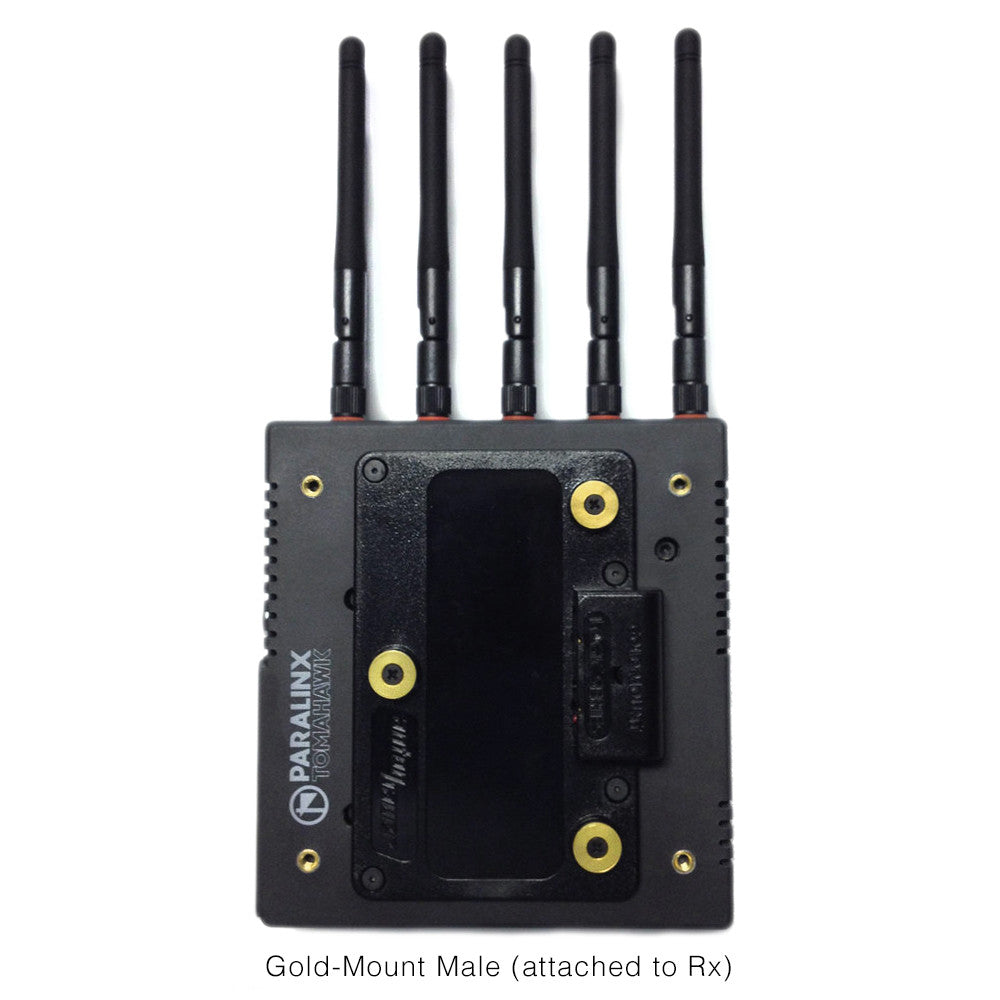 Teradek Tomhawk or Arrow-X Gold-Mount Battery Plate - Female Gold-Mount