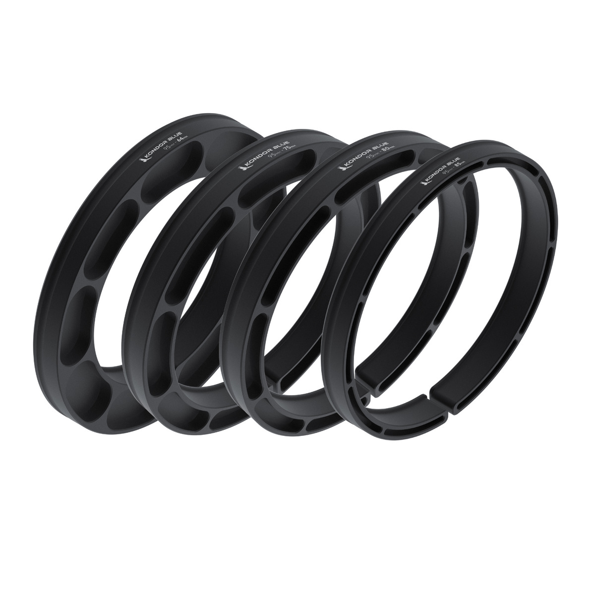 Kondor Blue Cine Lens 114 Clamp-On Adapter Ring Set