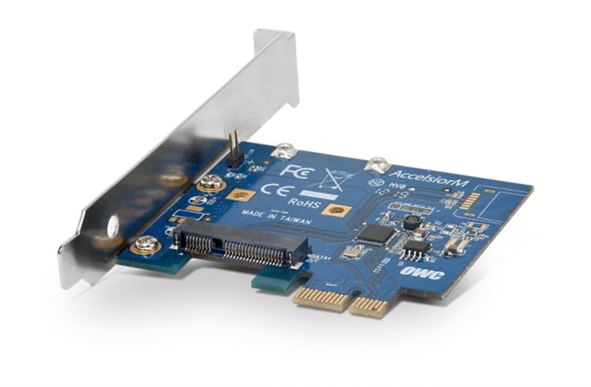 OWC Mercury Accelsior M mSATA SSD PCIe Adapter Card