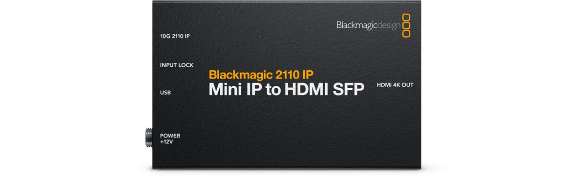 Blackmagic Design 2110 IP Mini IP to HDMI SFP Converter