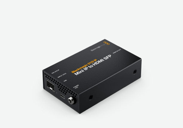 Blackmagic Design 2110 IP Mini IP to HDMI SFP Converter