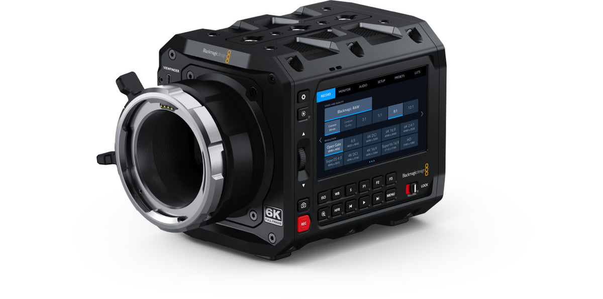Blackmagic Design PYXIS 6K PL, Deity TC-SL1 Smart Timecode Slate & Deity Microphone S-Mic 3S (Short XLR Shotgun) Bundle