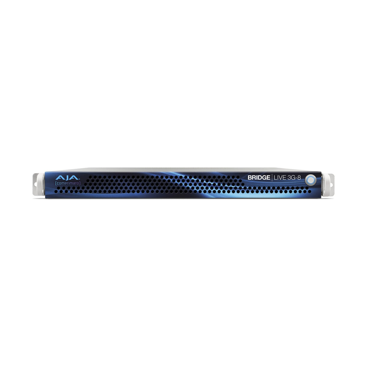 AJA BRIDGE LIVE 3G-8 Turnkey System - 1RU Streaming and Transcoding Appliance 8 Bidirectional 3G-SDI I/O