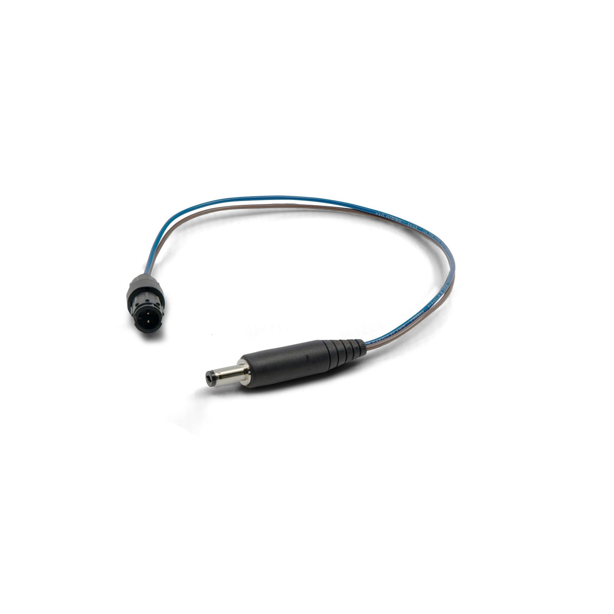 AJA DRM2-Plus M/M Con-X / Barrel Cable Male-Mini-Con-X-to-Male-Barrel Adapter Cable, 12"