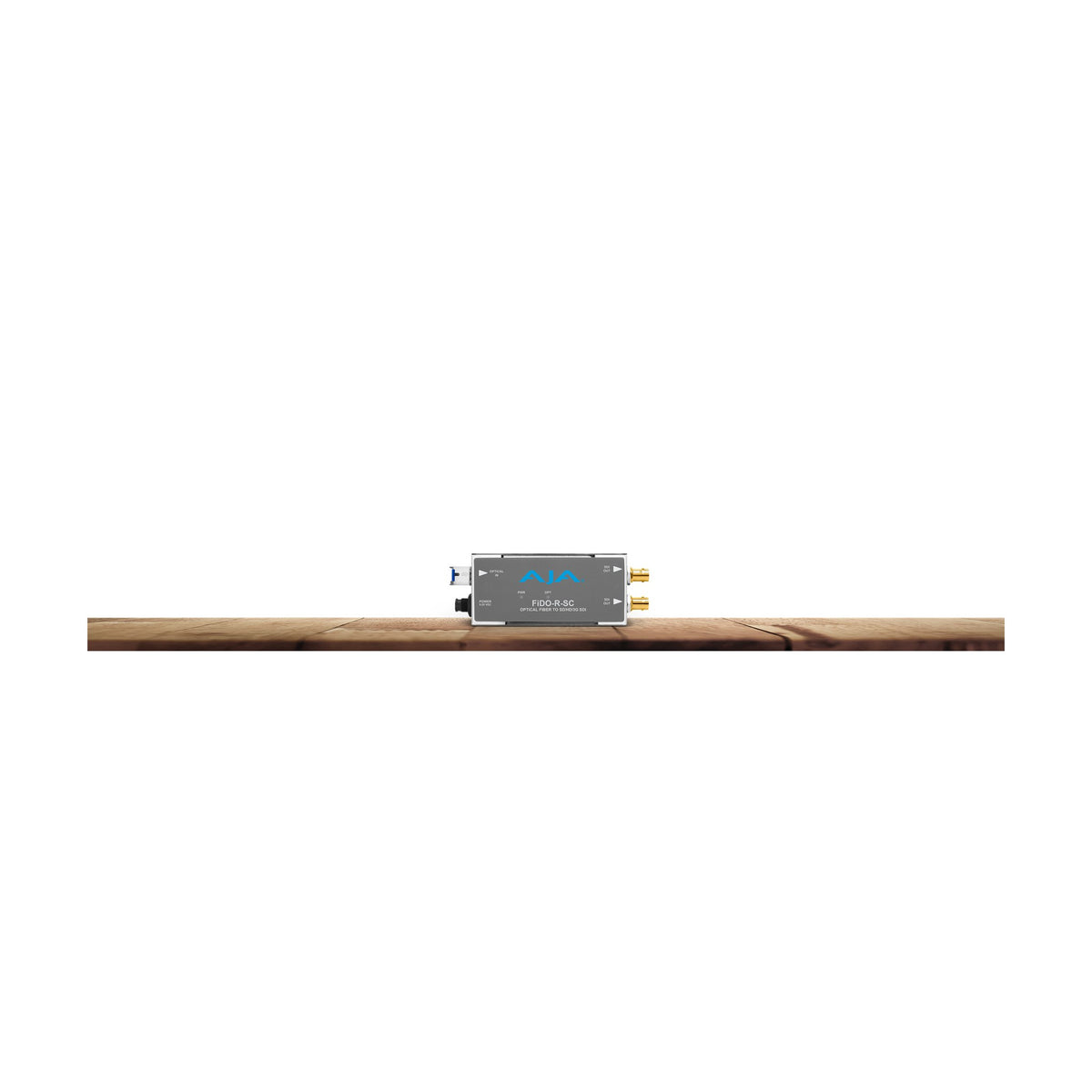 AJA FiDO-R-SC 1-Channel Single Mode SC Fiber to 3G-SDI with Dual Outputs Receiver