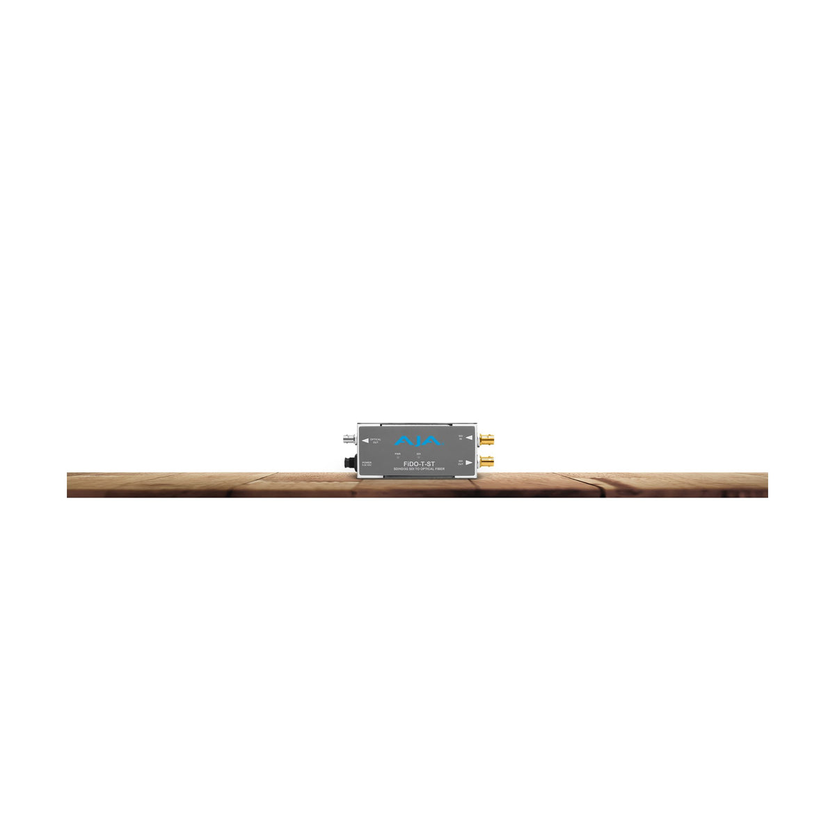 AJA FiDO-T-ST 1-Channel 3G-SDI to Single Mode ST Fiber with Loop Out Transmitter