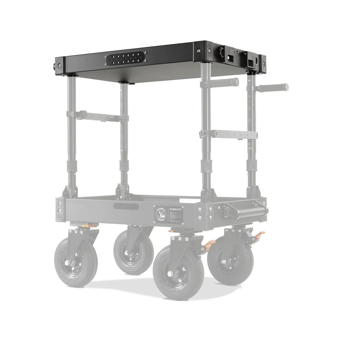 Inovativ 4-Sided Top Shelf with Threaded Rail Plates for Voyager