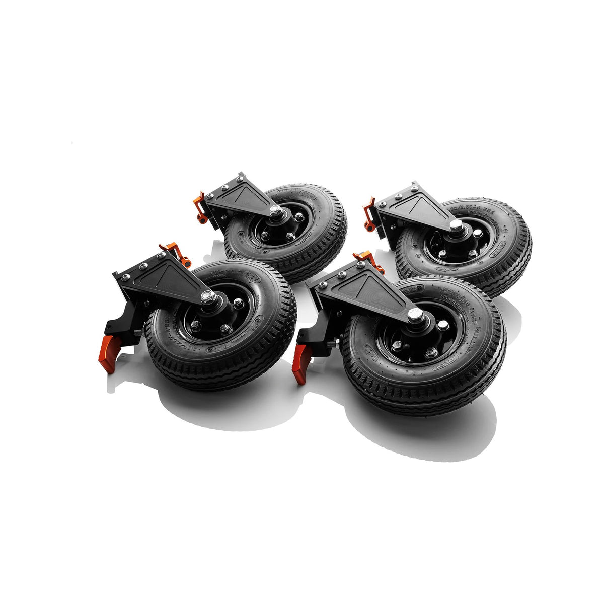 Inovativ EVO Wheel System with Dovetail Clamp (Set of 4) - 8" Wheel