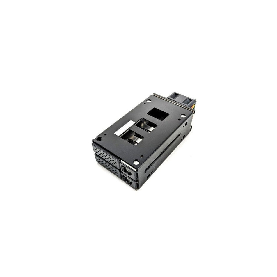 Areca 2 Bay U.2 NVMe OCuLink Backplane Drive Cage with SFF-8654 8i to SFF-8611 4i cable x2