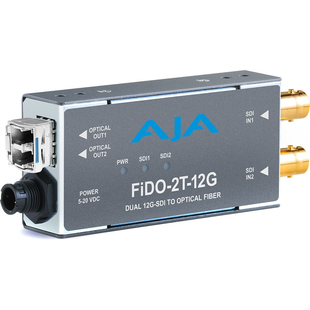 AJA FiDO-2 2-Channel 12G-SDI Single Mode LC Fiber