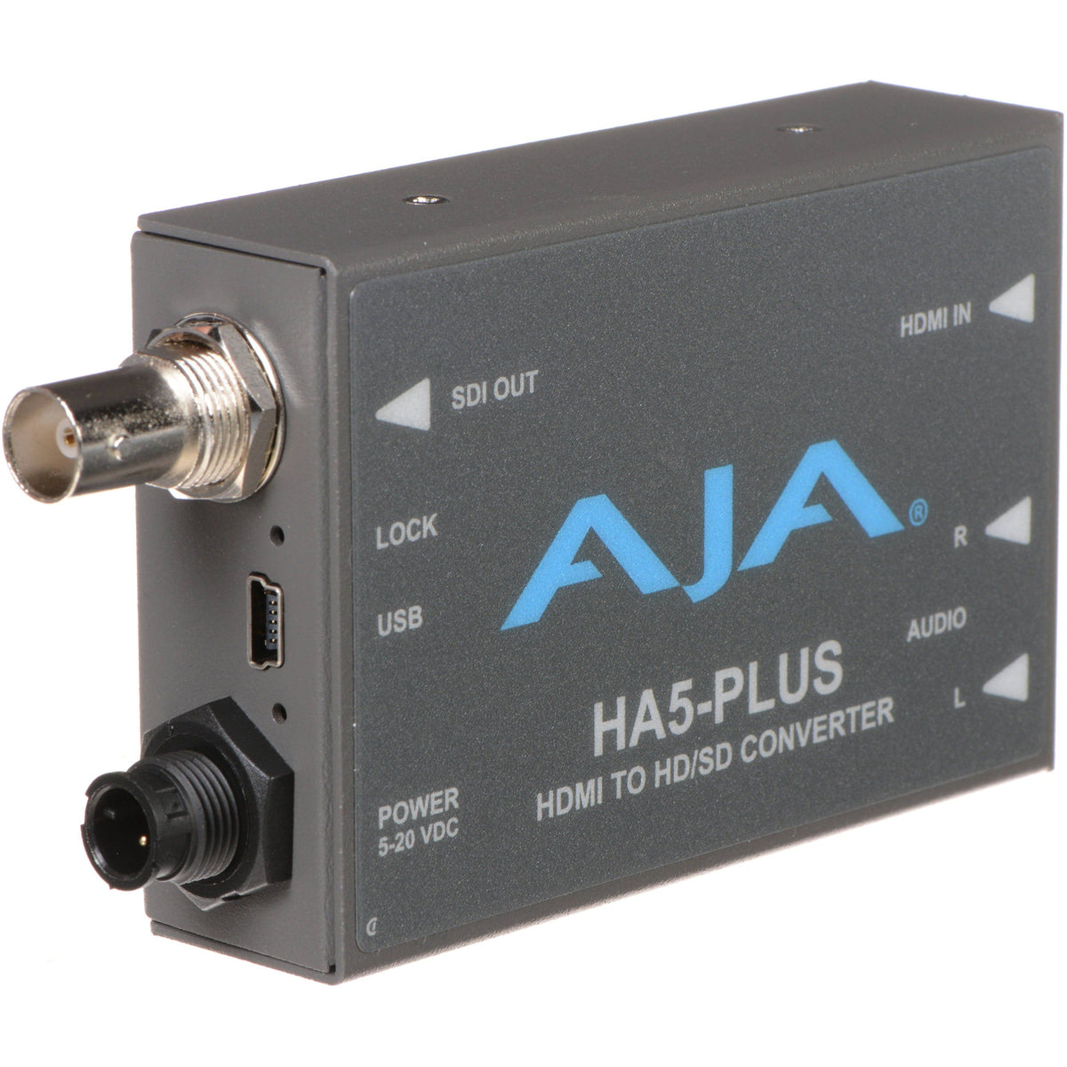 AJA HA5-Plus HDMI to 3G-SDI with DSLR Format Support, Includes 1 Meter HDMI Cable