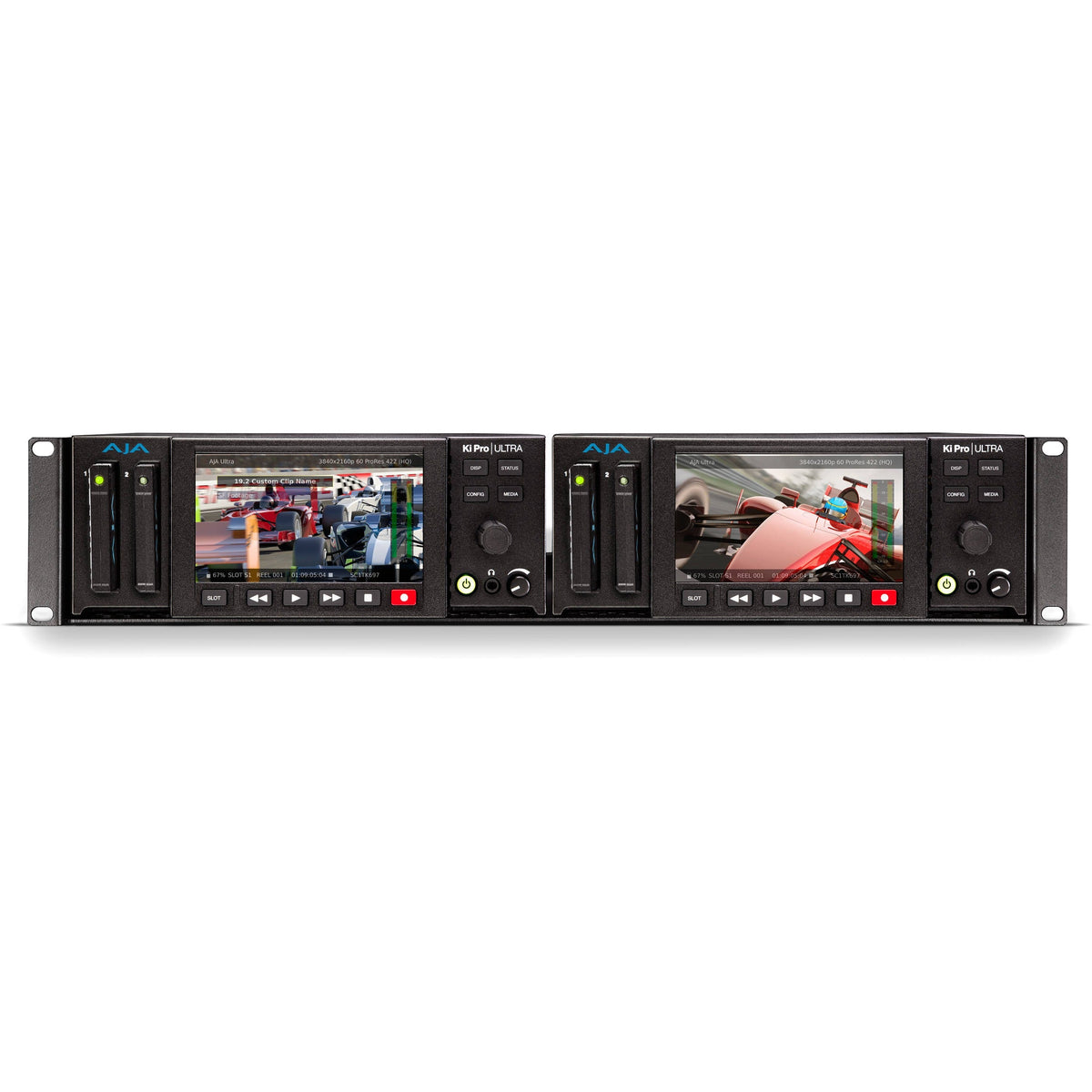 AJA KPU-SHELF 2RU Shelf for Rackmount Applications