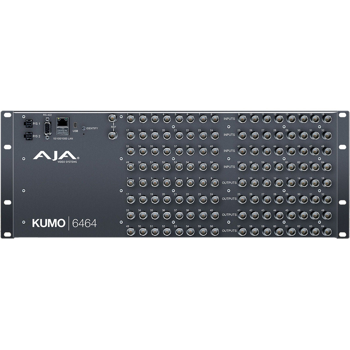 AJA KUMO 84W Power KUMO 6464 12G +12VDC Power Supply, for Redundant Operation or Spare Part