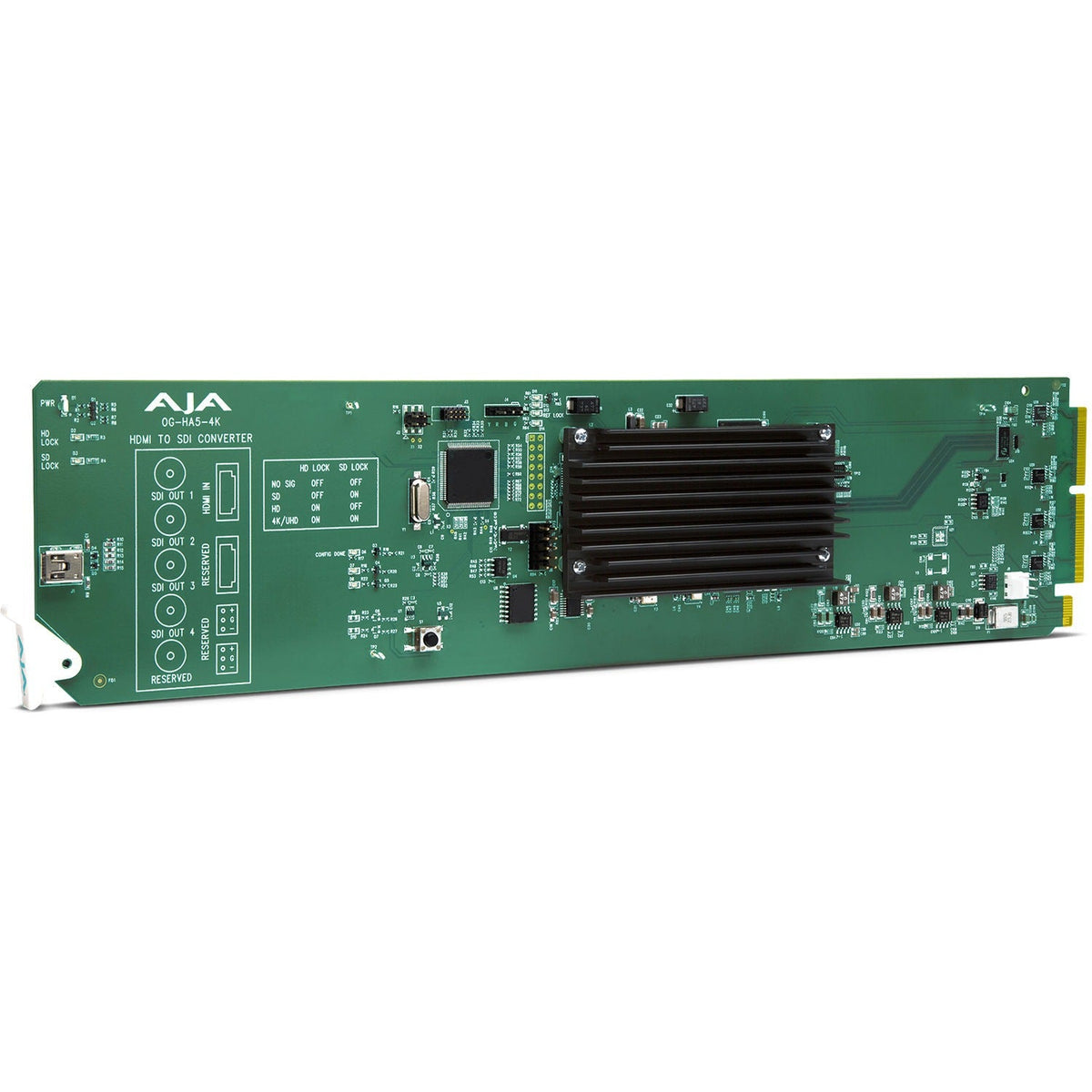 AJA OG-HA5-4K 4K HDMI to 4K 4x 3G-SDI, also Supports HD-HDMI to HD SDI, DashBoard Support