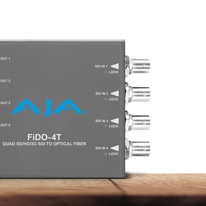 AJA FiDO-4 4-Channel Single Mode LC Fiber