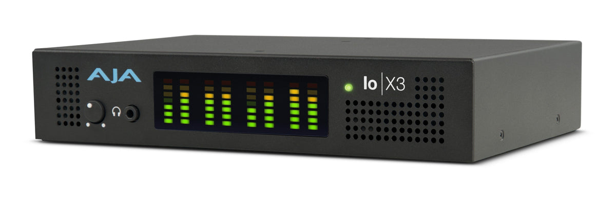 AJA Io X3 2K/HD/SD 3G-SDI and HDMI Video I/O over Thunderbolt 3