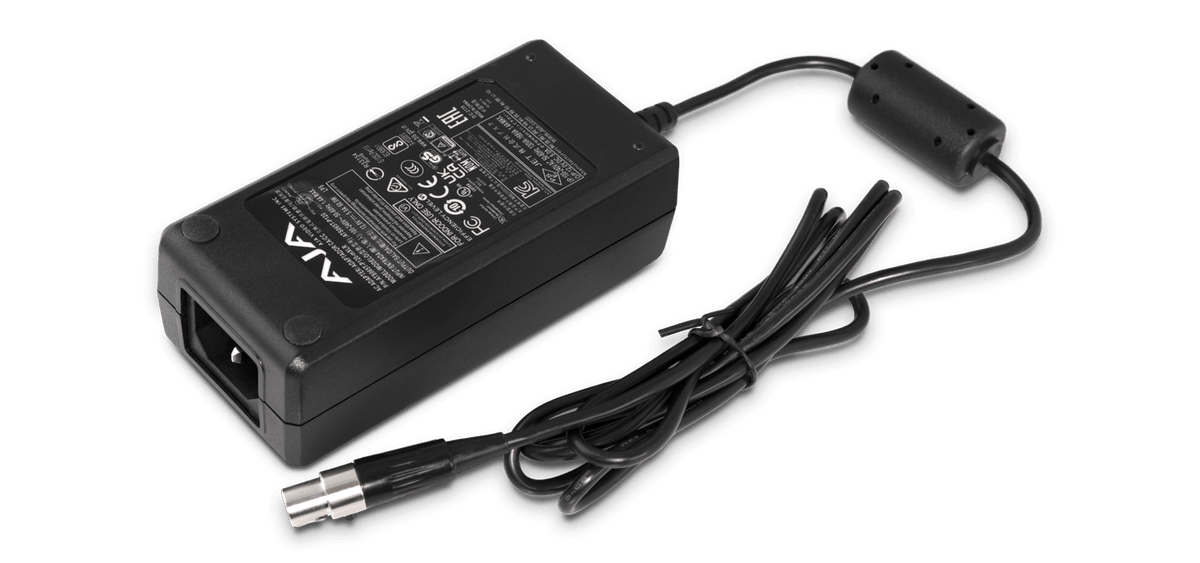 AJA AJA-PWR-12-60W Spare ColorBox, HELO Plus, DANTE-12GAM, IP25-R, and UDC-4K Power Supply
