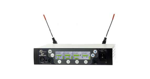 Lectrosonics DSQD/AES3 4 Channel Digital Receiver