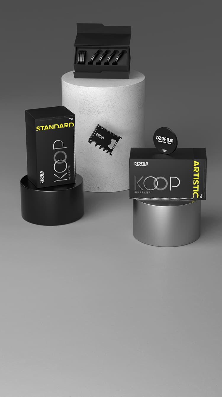 DZOFilm KOOP Filter for Vespid/Catta Ace PL Mount Artistic Set