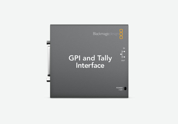Blackmagic Design GPI & Talley Interface