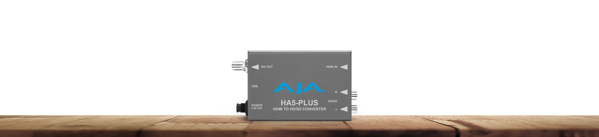 AJA HA5-Plus HDMI to 3G-SDI with DSLR Format Support, Includes 1 Meter HDMI Cable