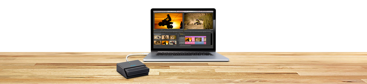 AJA KI-SSD512USB 512GB SSD Storage Module with USB 3.0 Connection