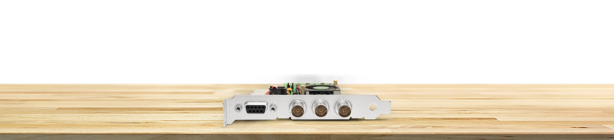 AJA KONA 1 Single Channel 3G/1.5G-SDI I/O Tall RS-422 PCIe 2.0 Card