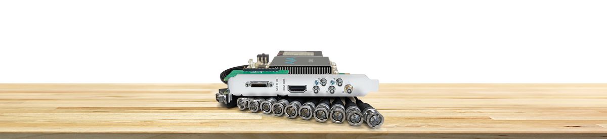 AJA KONA 5 12G-SDI I/O, 10-bit PCIe Card, HDMI 2.0 Output w/ HFR Support