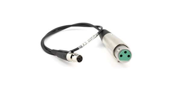 Lectrosonics MCAES3 Cord, TA5F to XLRF for Digital Input