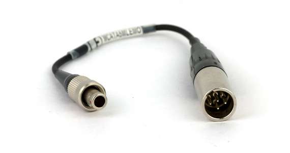 Lectrosonics MCATA5MLEMO Mic Cable Adapter TA5M to LEMO for SSM Transmitter