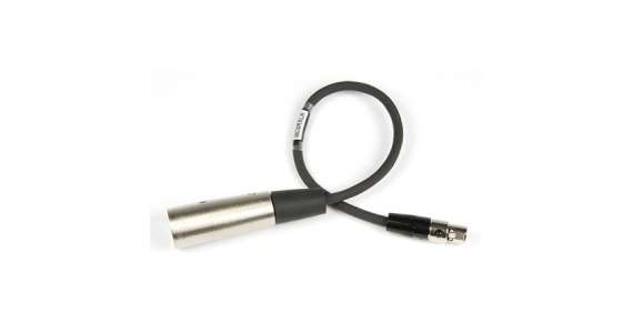 Lectrosonics MCSRXLR Cable, TA3F to XLRM, 12"