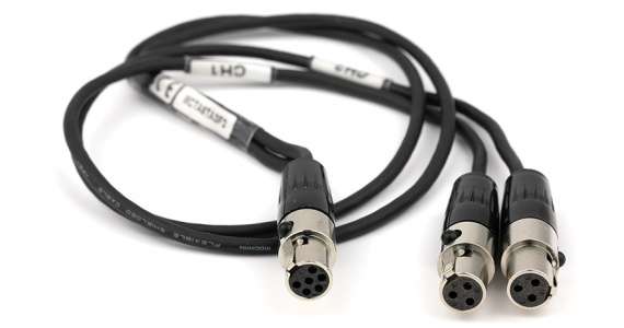 Lectrosonics MCTA6TA3F2 Line level signals from two TA3-M outputs. 18 in