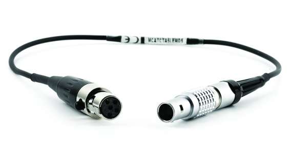Lectrosonics MCTCTA5LEMO5 Timecode Adapter Cable for DBSM Transmitter, LEMO 5