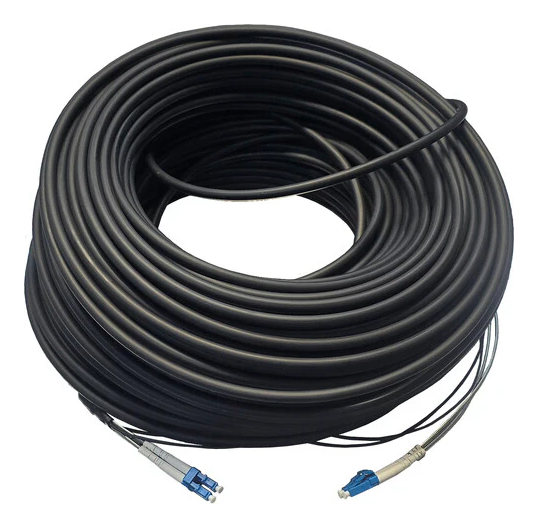 Freakshow HD FDF Armored Fiber Duplex LC Singlemode Cable for DFT & DFR Extenders