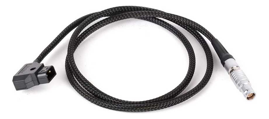 Anton Bauer P-Tap to Canon, unregulated Lemo style with Braided Flex Cable