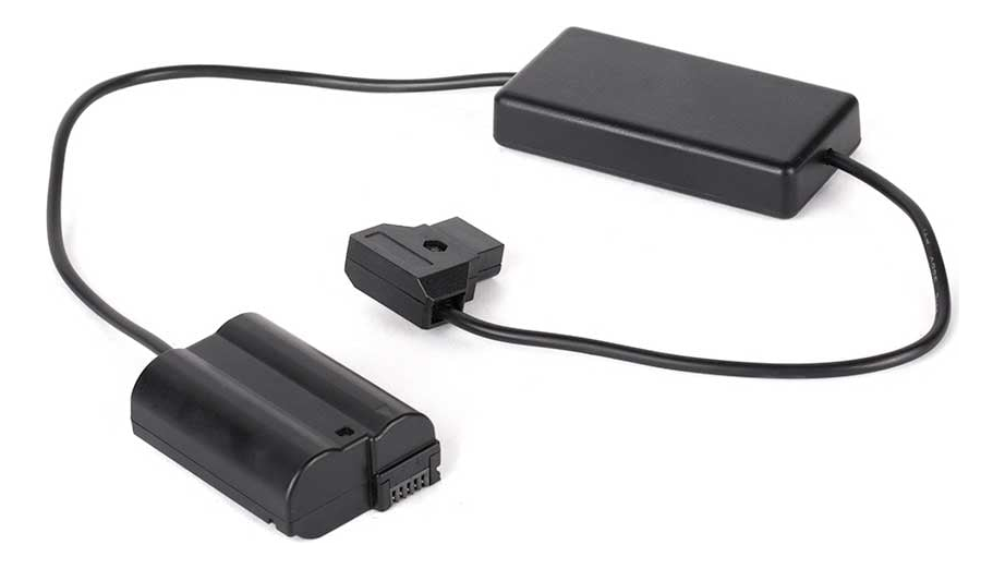 Anton Bauer P-Tap to Nikon, regulated 7.0V Dummy EN-EL15 battery