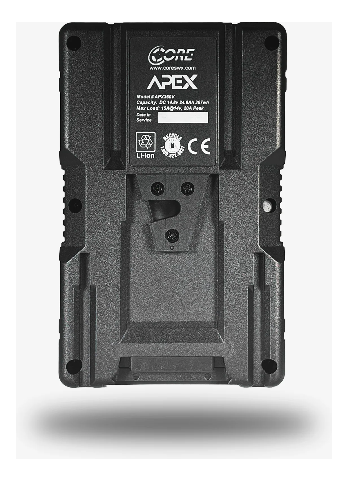 Core SWX APEX 360 High-Capacity 14.8V/367Wh Li-Ion V-Mount Battery