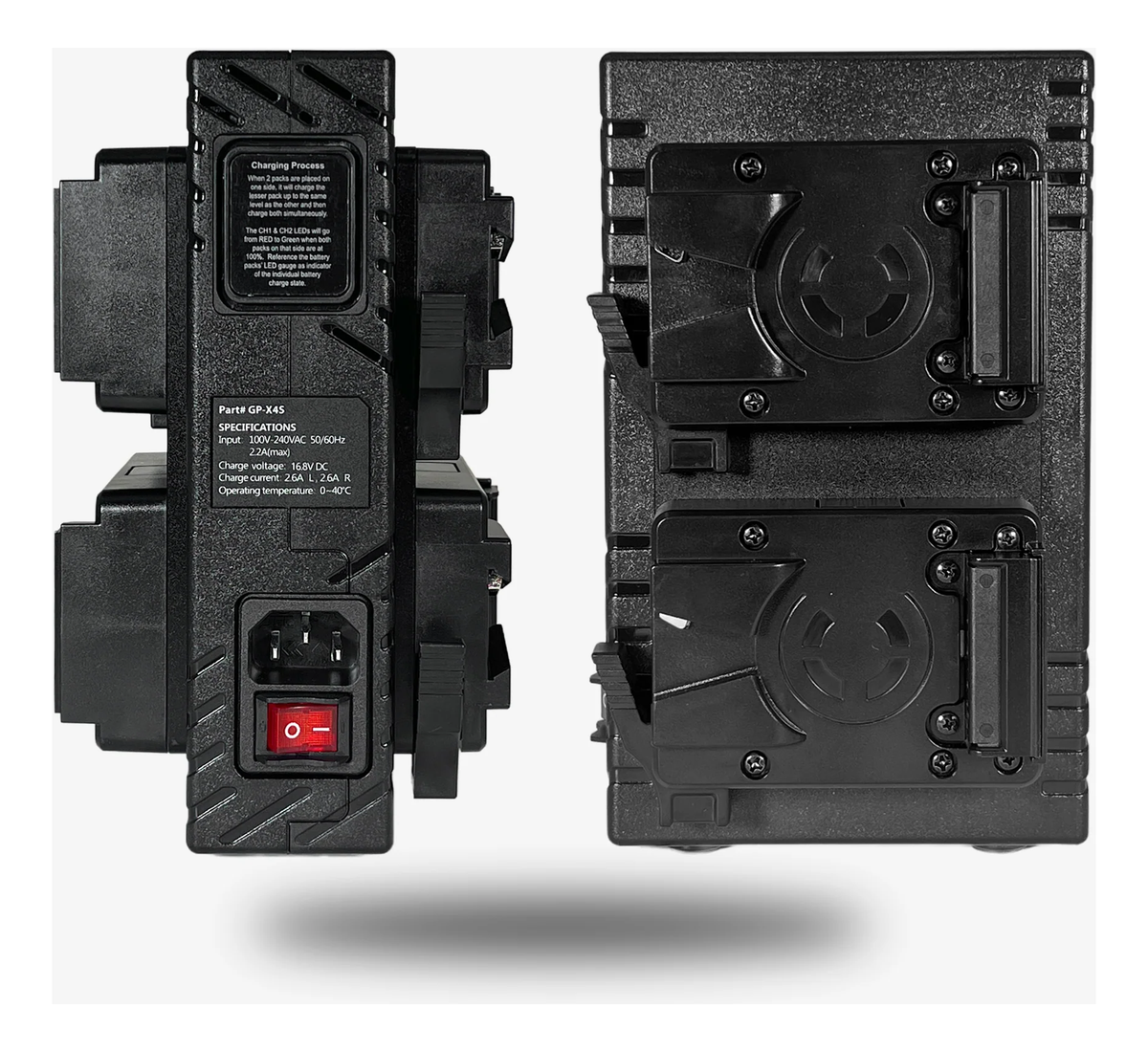 Core SWX Compact Quad Micro Battery Fast Charger